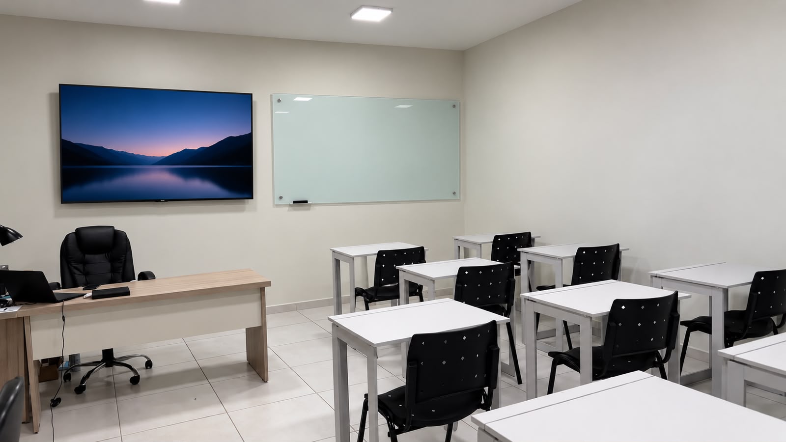 Salão exclusivo para Cursos, Grupos & Workshops